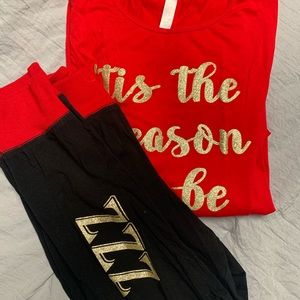 Women’s holiday pajama set